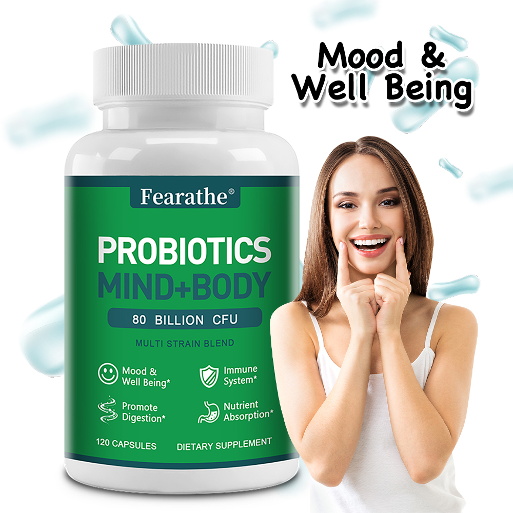 Health Wellness And - Prebiotics Probiotics & Digestive Enzymes Capsules,