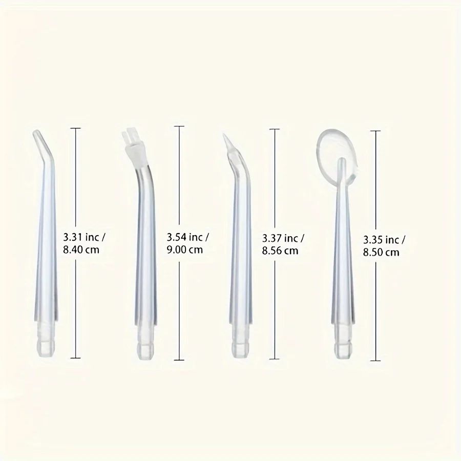4/8/12 Pcs/Set Replaceable Ora - огляд і ціна Oral Irrigator Flosser