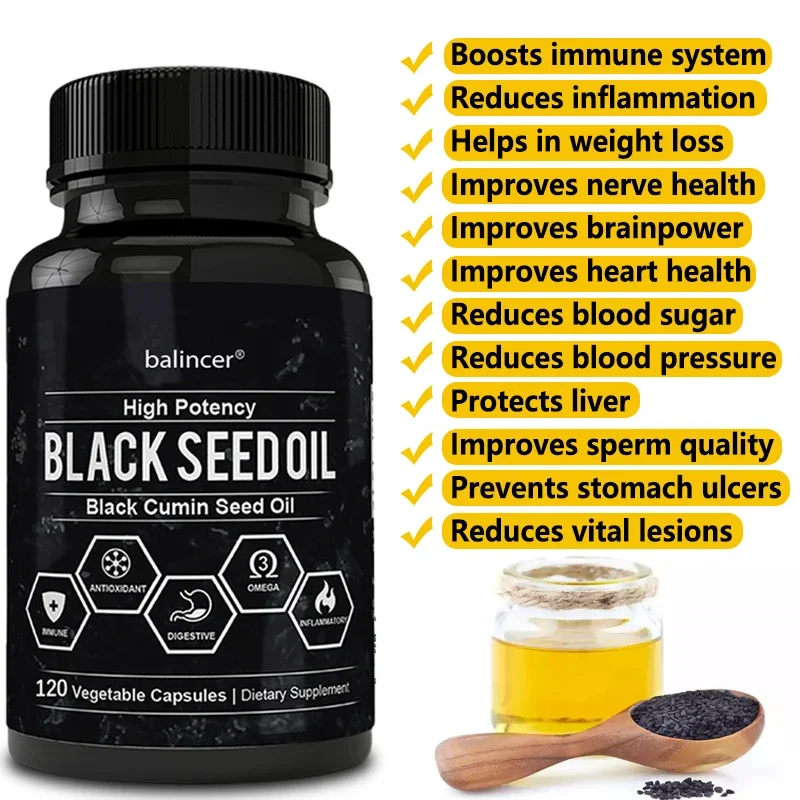 Black Cumin Seed Oil - Support - огляд і ціна Health Wellness And