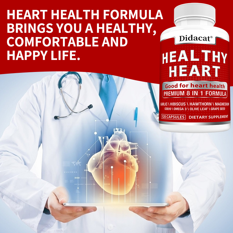 Heart Health Capsules with CoQ - огляд і ціна Health Wellness And