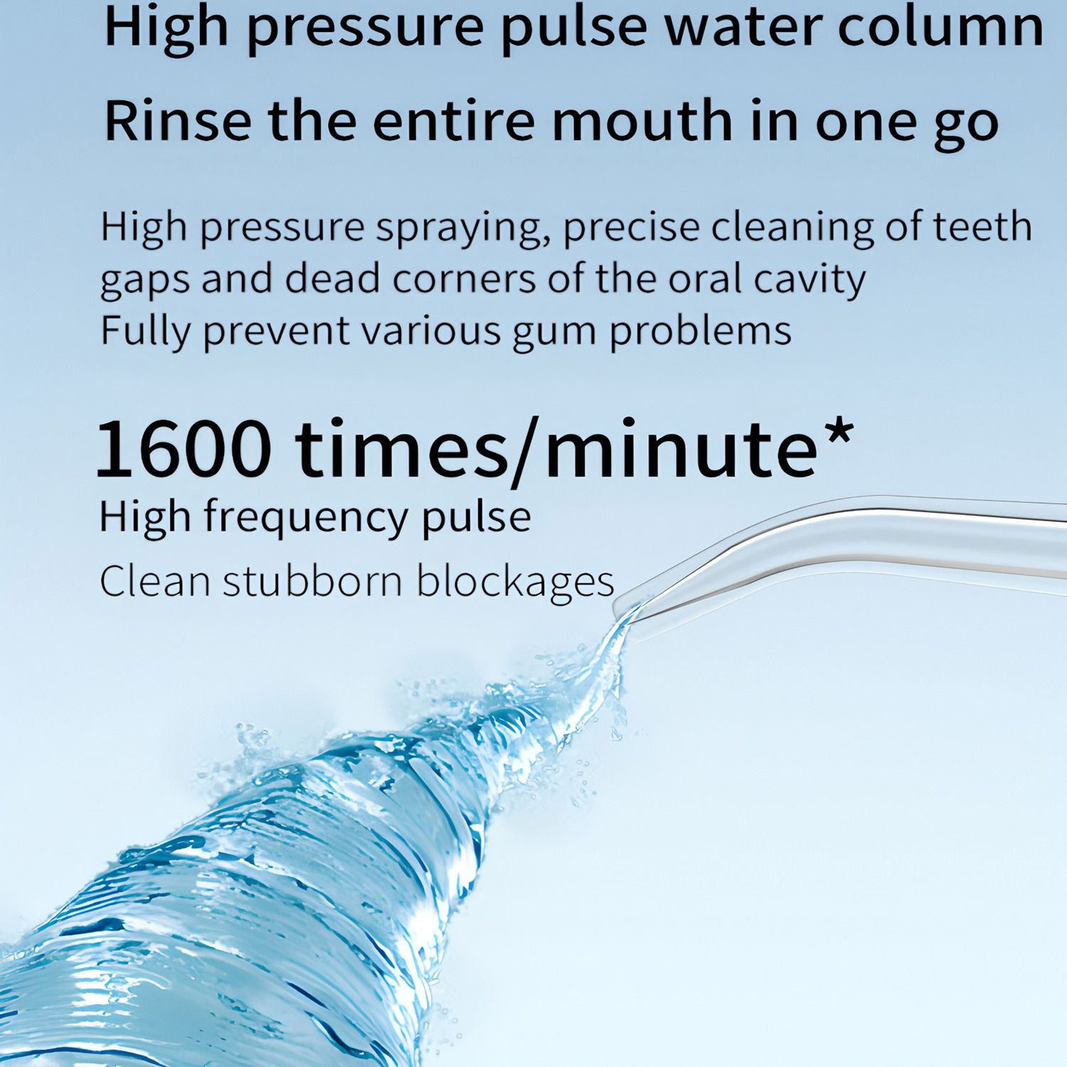 Portable Oral Teeth Dental Wat - огляд і ціна Oral Irrigator Flosser