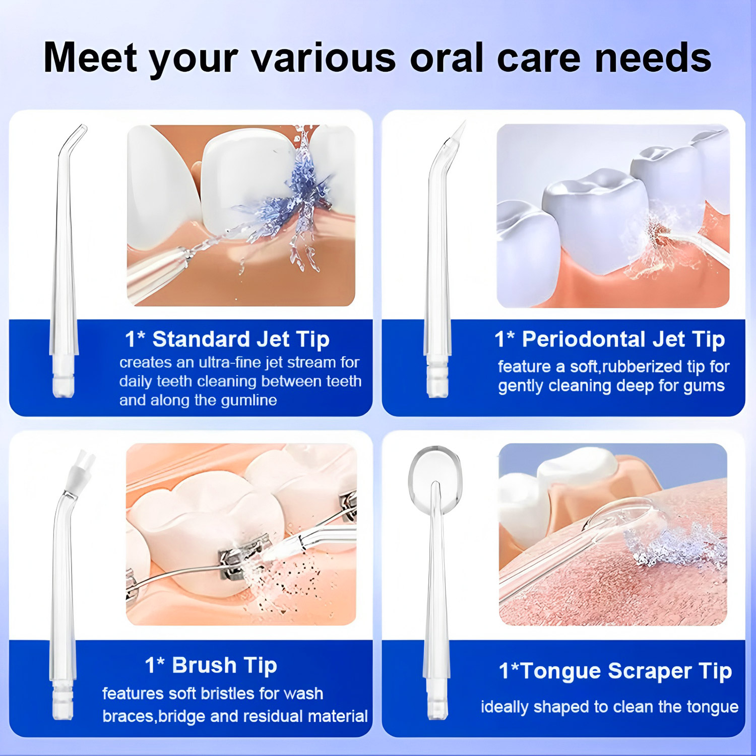 Portable Oral Teeth Dental Wat - огляд і ціна Oral Irrigator Flosser