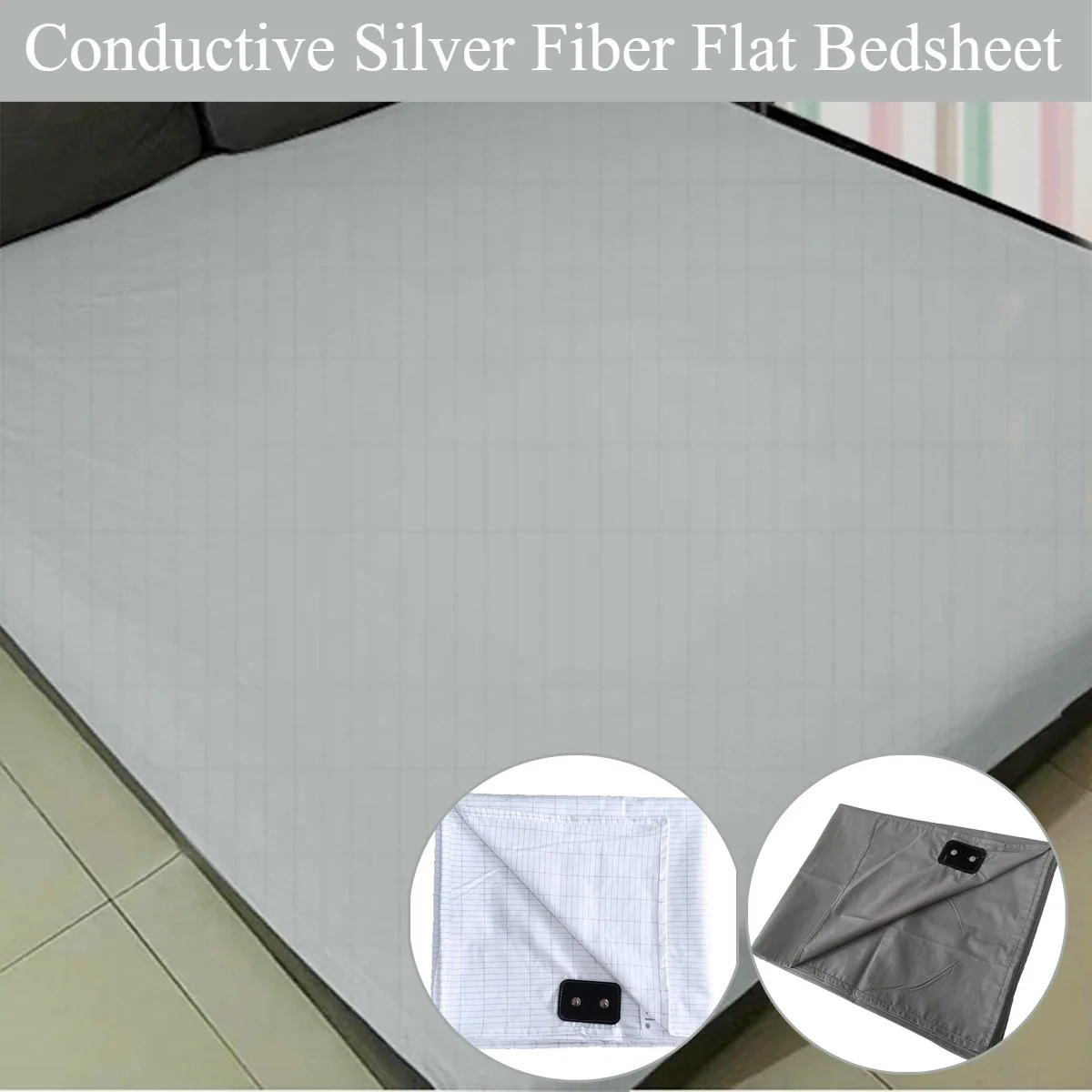 Earthing Bed Sheet Flat Sheet  - огляд і ціна Health Wellness Uk