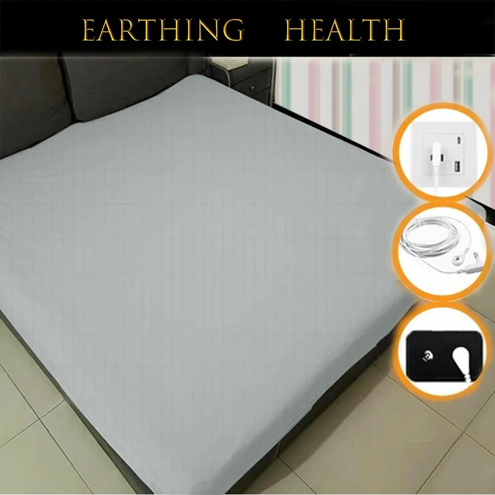 Earthing Bed Sheet Flat Sheet  - огляд і ціна Health Wellness Uk