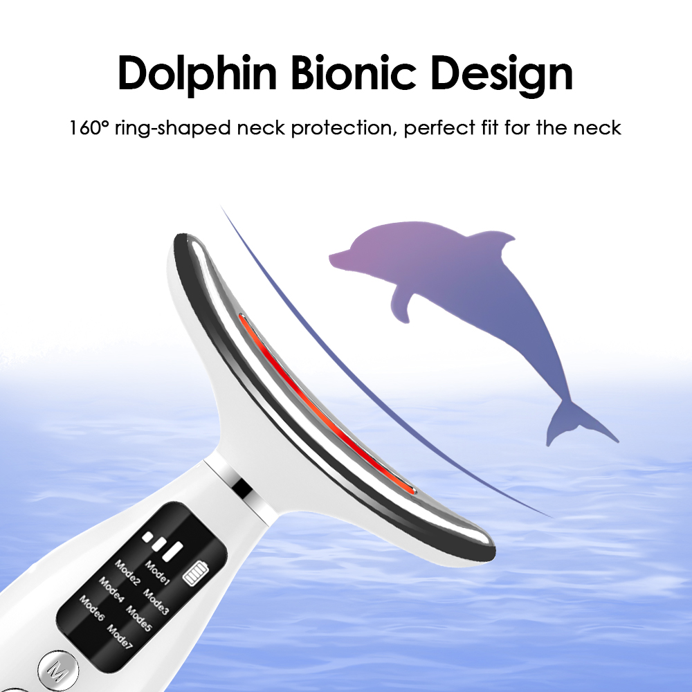 7 Colors LED Lights Face Neck  - огляд і ціна Red Light Therapy Device
