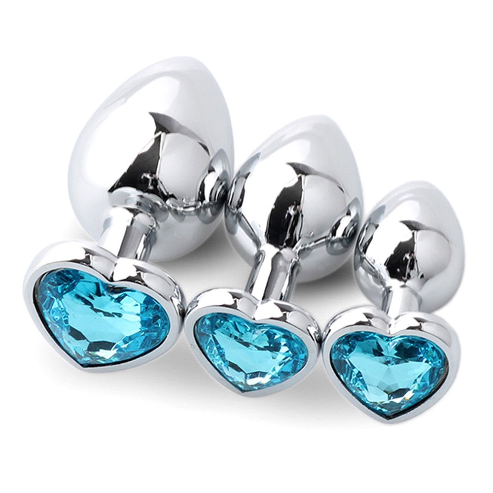 3PCS Metal Anal Plugs for Coup - огляд і ціна Health Wellness And