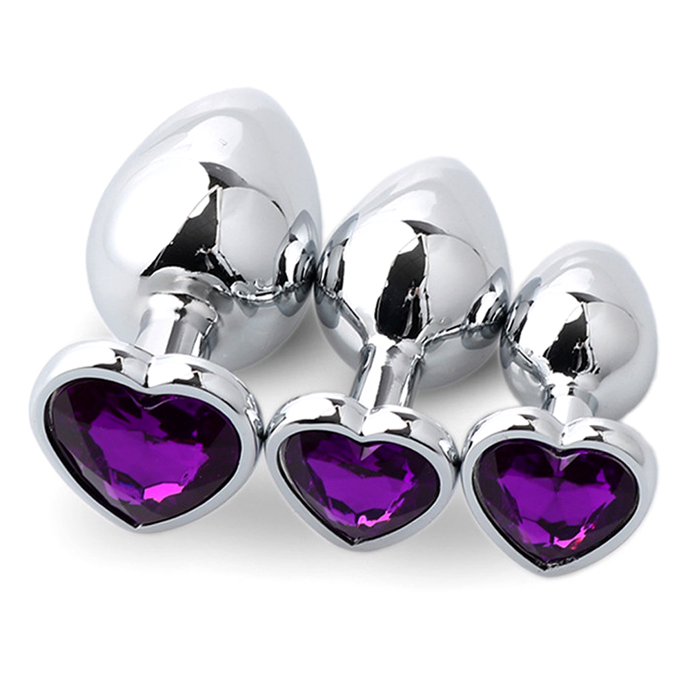 3PCS Metal Anal Plugs for Coup - огляд і ціна Health Wellness And