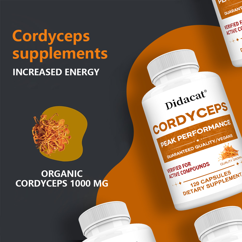 Cordyceps Mushroom Capsules 10 - огляд і ціна Health Wellness And