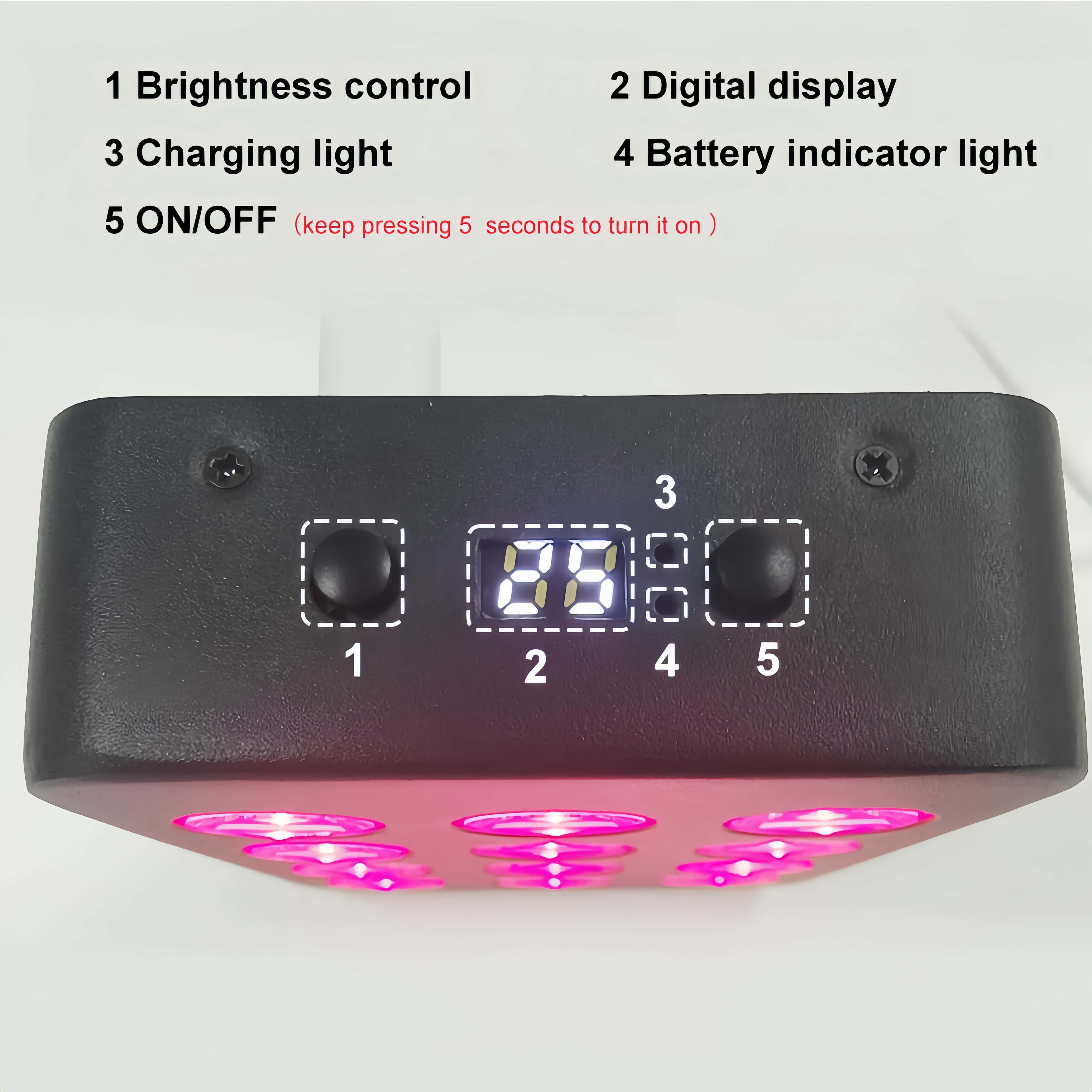 AZURE Handheld PDT Machine OEM - огляд і ціна Red Light Therapy Device
